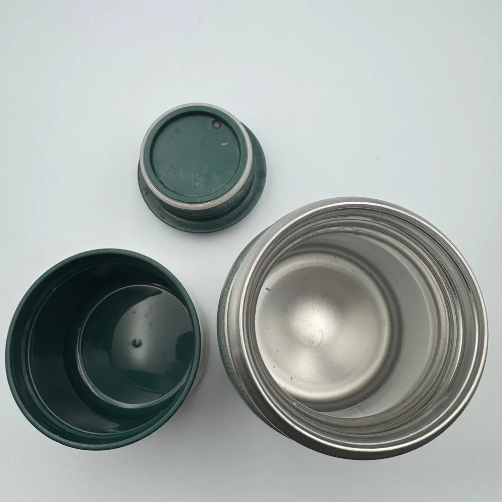 Stanley Adventure Vacuum Food Jar 17oz .5L Hammertone Green Stainless Steel - Picture 5 of 5